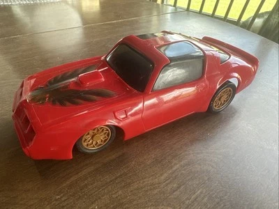Coche de juguete Mattel 1979 rojo TransAm cuerda roja con ruedas doradas, FUNCIONA Foto 1 de 4