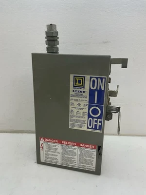 Unidad de interruptor de bus fusible Square D I-Line 60 Amp 600 VAC PQ3606G Sys: 3P3W Foto 1 de 4