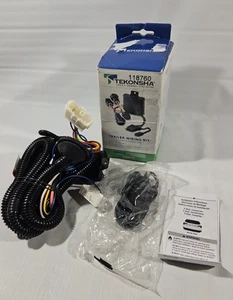 Tekonsha T-Connector Trailer Wiring, 4-Way Flat 118760 Fits 16-22 Honda Pilot - Picture 1 of 11