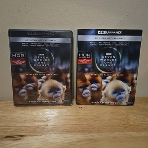 Seven Worlds One Planet 4K UHD Blu-ray BBC Documentary New - Imagen 1 de 9