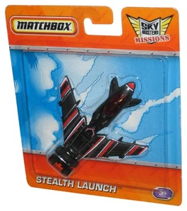 Matchbox Sky Busters Missions (2011) Stealth Launch Toy Plane - Picture 1 of 1