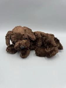 TySilk Classic Nuzzle Laying Puppy Dog Chocolate Brown Lab Plush 10” NO TAGS - Picture 1 of 7