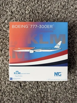 NG Model KLM Boeing B777-300ER Orange Pride 100th Anniversary (PH-BVA) 1/400 - Image 1 of 4