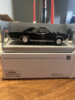 1966 General Motors, Pontiac GTO 1:32 scale, New Ray NIB - Image 1 of 3