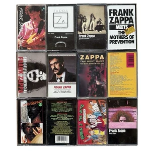 12x Frank Zappa Cassette Tape Lot: RARE HOT RATS Joe’s Garage Ruben & The Jets - Picture 1 of 4