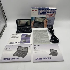 Organizador de computadora personal portátil vintage Sharp Zaurus ZR-3000 PDA K-PDA - Imagen 1 de 14