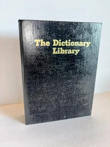 RARE The Dictionary Library Vintage Reference Book Encyclopedia 14-n-1 Bell 1966 - Picture 1 of 16