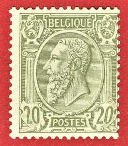 [sto366] BELGIUM 1886 Scott#56 COB#47 MNH original gum cv:€1,200/$1,410 - Picture 1 of 2
