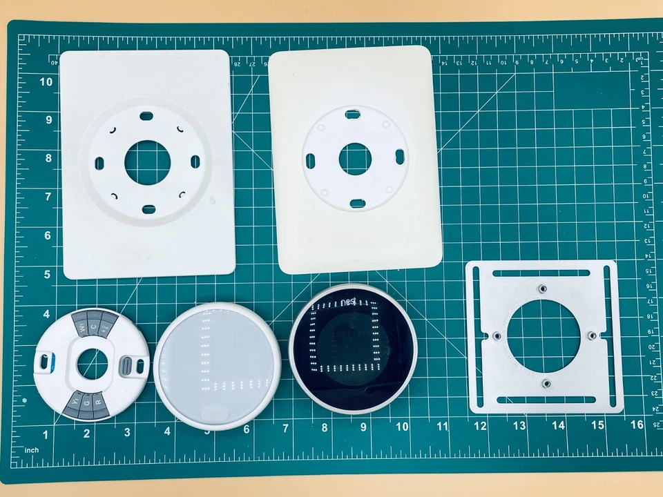 Termostato de aprendizaje Google & Nest lote de dos para piezas y accesorios sin probar Foto 1 de 4