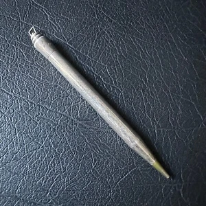 VINTAGE BCM LIFE-LONG STERLING SILVER LEAD PENCIL PAT.439906 MADE IN ENGLAND - Picture 1 of 12