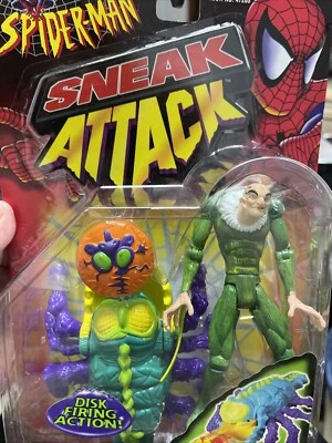 Marvel Spider-Man SNEAK ATTACK Bug Busters VULTURE e JAW BREAKER 1998 c3 - Imagem 1 de 4