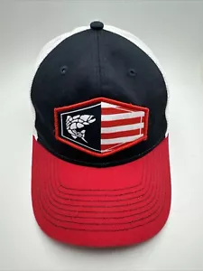 Paramount Patriotic Fish Trucker Hat Meshback SnapBack Adjustable GR61 - Picture 1 of 6