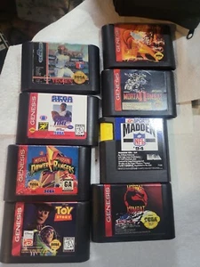 Mortal Kombat (Sega Genesis, Power Ranger, toy story untested with Case see Pict - Picture 1 of 11