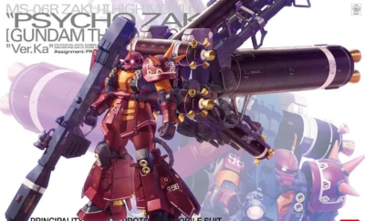 GUNDAM MG PSYCHO ZAKU THUNDERBOLT Ver. KA Master Grade 1/100 Kit Gunpla Bandai
