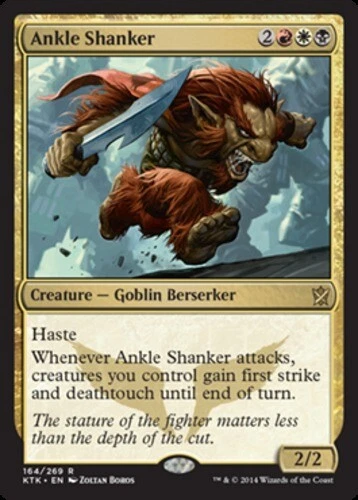 Ankle Shanker ~ Lightly Played Khans of Tarkir MTG Magic UltimateMTG Multi-Color - Image 1 of 1