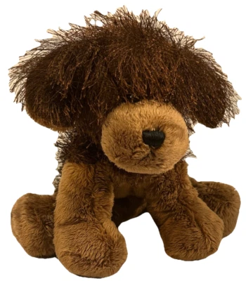 Ganz Webkinz Brown Dog Cute Scruffy Plush Stuffed Animal HM195 No Code  - Image 1 of 4