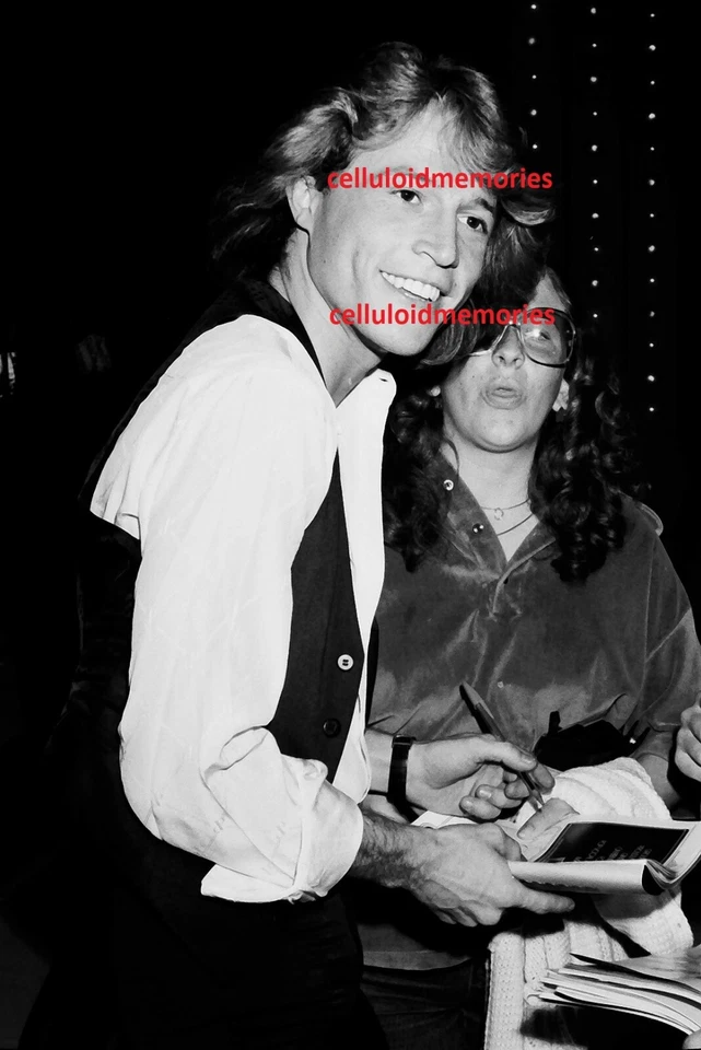 Original 35mm Negative Andy Gibb 1979 # 1 - Image 1 of 1