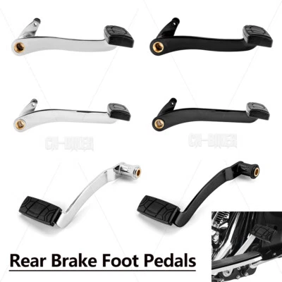Pedal de freno trasero con almohadilla para Harley Street Electra Glide Road King Softal FL Foto 1 de 4
