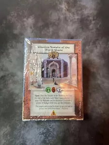 Legend of the Burning Sands TCG: Ep 3 Black Hand Black Heart Ebonite Deck SEALED - Picture 1 of 2