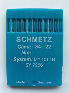 SCHMETZ:MY 1014 B,SY 7256 Canu 34:22 Kansai,Mauser,Pfaff, Rimoldi, Siruba kaulin - Picture 1 of 6