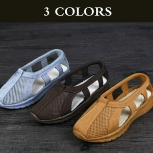 Mönch Buddhistische Kung Fu Schuhe Kampfsportschuhe Tai Chi Sportschuhe Atmungsaktiv - Bild 1 von 15