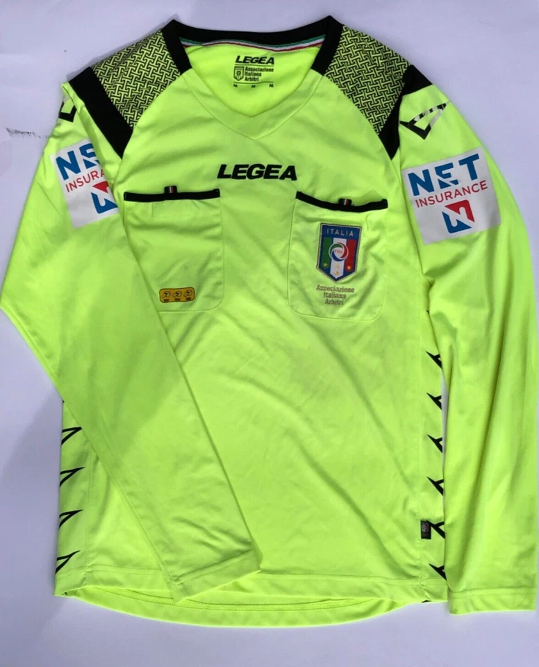 Camisa árbitro Italia 2019-2020 manga larga talla M Foto 1 de 4