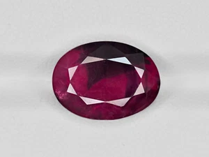 IGI Certified INDIA Fancy Sapphire 7.96 Cts Natural Untreated Oval - Picture 1 of 4