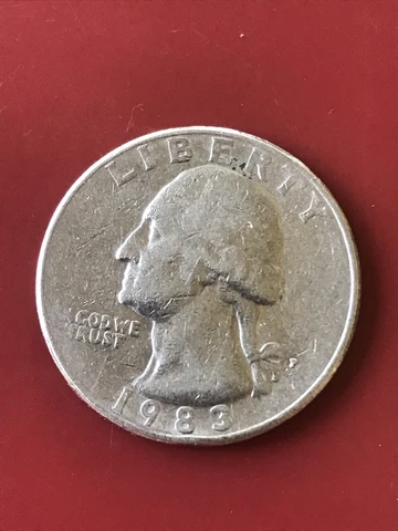 1983 Washington P Quarter Cover