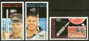 Djibouti: Pa. N° 150/152, " Conquests Rockets, Gagarin " (Value - Picture 1 of 1