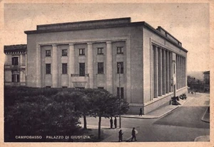 CAMPOBASSO POSTCARD - PALACE OF JUSTICE - VG 1949 - Picture 1 of 2