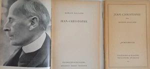 R13/0447 JEAN CHRISTOPHE von Romain Rolland 1954 Französisch / Deutsch - Picture 1 of 3