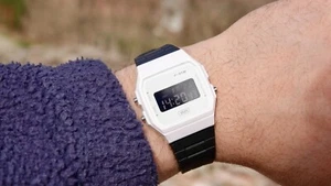Panda – Modified Watch Based on Casio F-91W – Transparent White Custom Digital - Picture 1 of 8