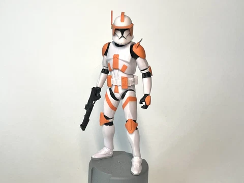 Star Wars Black Series Custom Commander Cody (Phase 1) 6 Inch Figure Cover