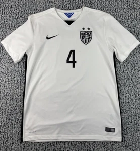 Nike US Soccer National Team 2015 Home Jersey Medium #4 Bradley USMNT - Picture 1 of 15