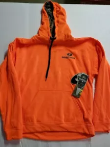 Sudadera con capucha naranja roble musgo para hombre - mediana - Imagen 1 de 5