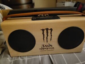 monster energy blue tooth boom box