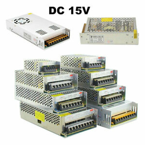 AC To DC15V 3A/5A/10A/20A/30A Switch Driver Power Supply Monitor Centralized LED