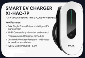 Smart EV Charger X1-HAC-7P SOLAX - Picture 1 of 4