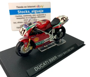 IXO ALTAYA 1/24 DUCATI 996R TROY BAYLISS 2001 STOCKS EL GUAJE SUPERBIKE - Imagen 1 de 4