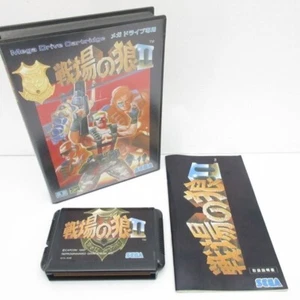 Senjo no Okami II SEGA Mega Drive MD GENESIS w/ Box Manual - Picture 1 of 9