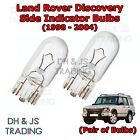 For Land Rover Discovery Side Indicator Bulbs Pair Side Indicator Bulb (98-04) Land Rover Discovery
