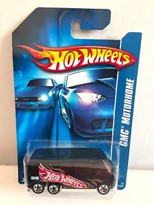 Hot Wheels GMC MOTORHOME - 2006 #208 - Black, 5-Spoke Wheels - Picture 1 of 3