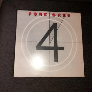 1981 FOREIGNER 4 LP Vinyl Record & SLEEVE W/LYRICS Vintage Music Album SD 16999 - Picture 1 of 6