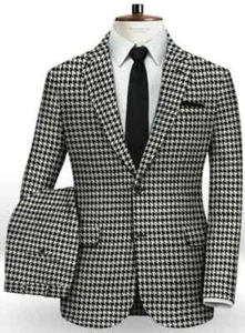 Men's Suits Set Slim Fit Groom Tuxedos for Wedding Prom Formal Jacket - Picture 1 of 15