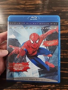Spider-Man 3 Exclusive Blu-Ray Bonus Disc - RARE BEST BUY HTF OOP - Picture 1 of 6
