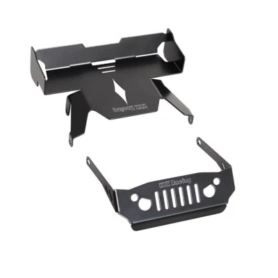 KYX Aluminum Rear Wing Spoiler Front Grille Face Guard for Axial Capra UTB18 - Image 1 of 4