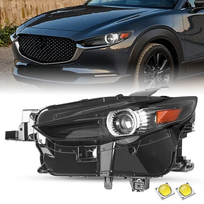 Faro lateral izquierdo del conductor para Mazda CX-30 CX30 2020-2023 LED NO AFS Foto 1 de 4