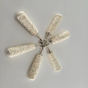 1 Stück aufwendig gestaltete handgefertigte Meerschaum Pfeifenstopfer von CPW - Bild 1 von 7