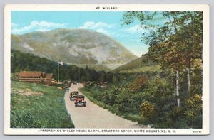 White Border Mt Willard nähert sich Crawford Kerbe White Mountains NH - Bild 1 von 2