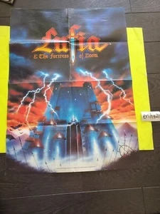 Póster de exhibición promocional de Lufia & The Fortress of Doom Super Nintendo SNES GRANDE - Imagen 1 de 7